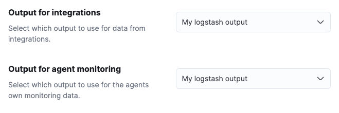 Agent settings