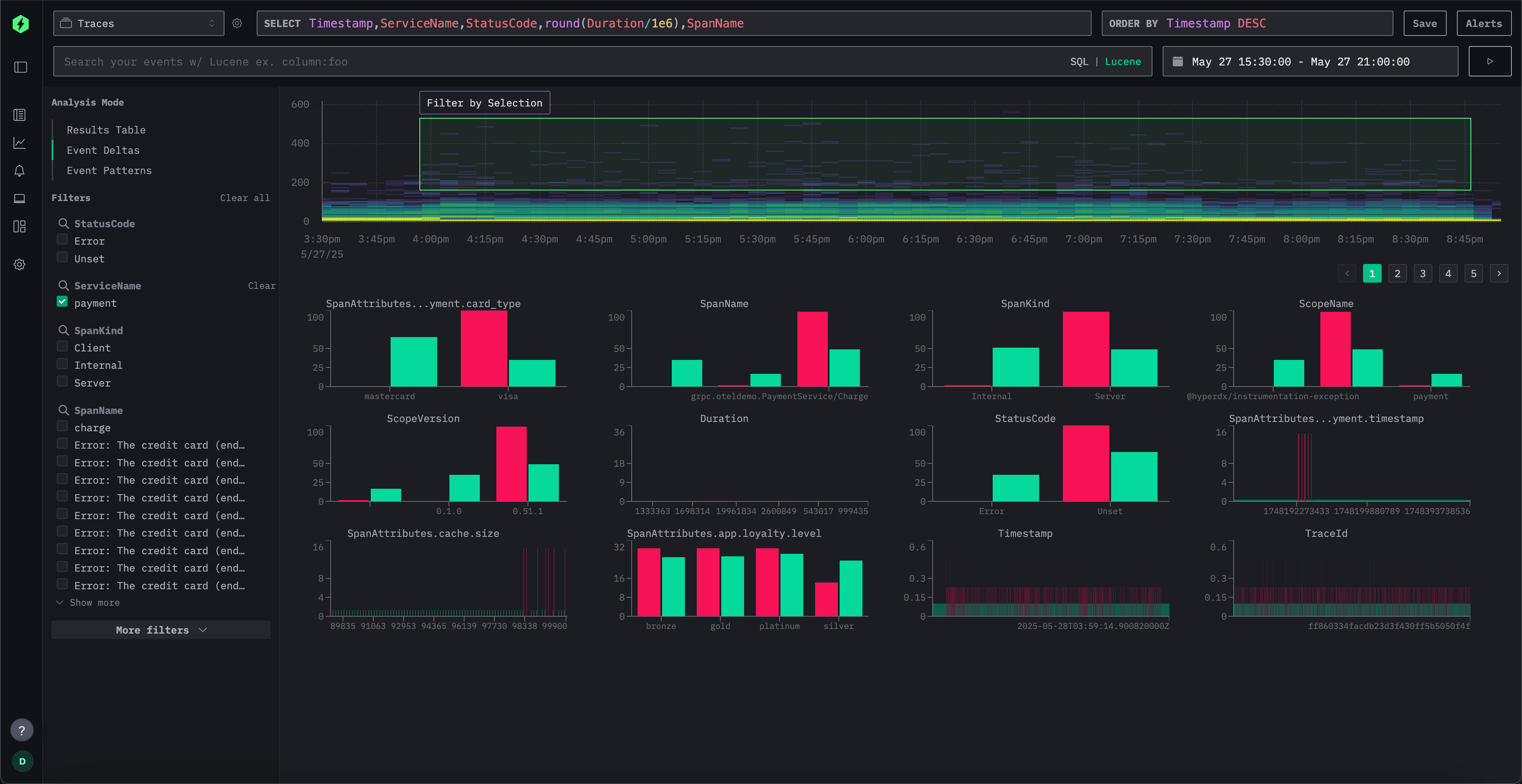 Landing page